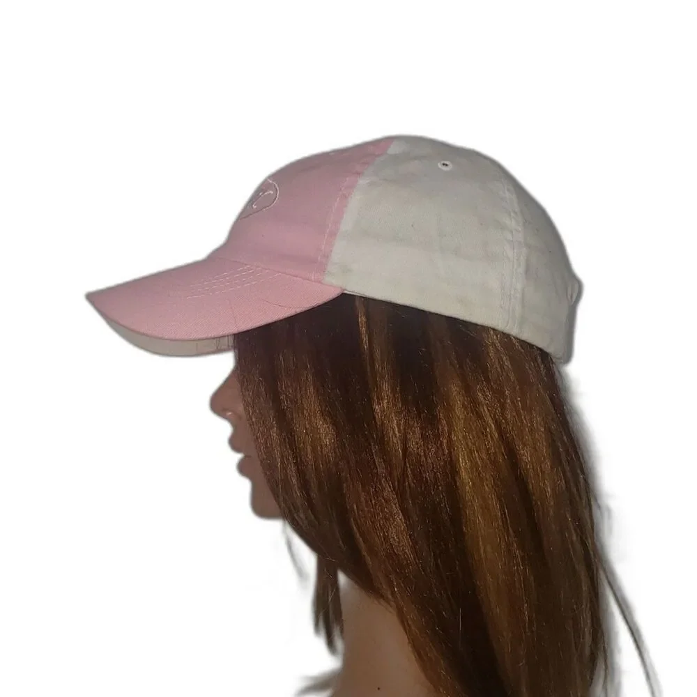 PETERBILT Pink and White Baseball Cap Hat Unisex One Size